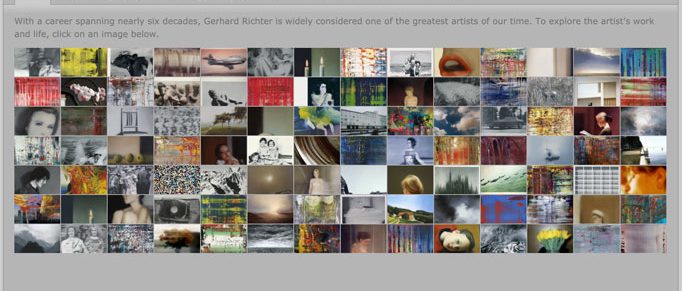 Cadava: work, history, project, image; henipublishing, richter