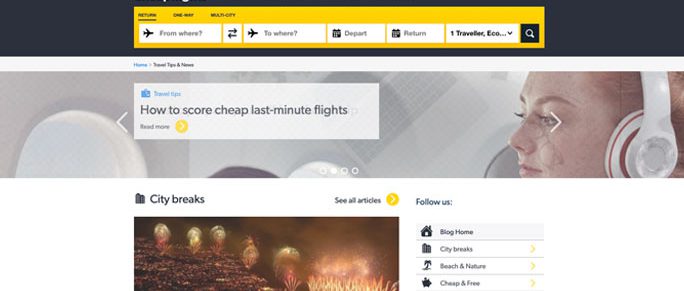 Cadava: work history, project, image, kayak; cheapflights, content consumption