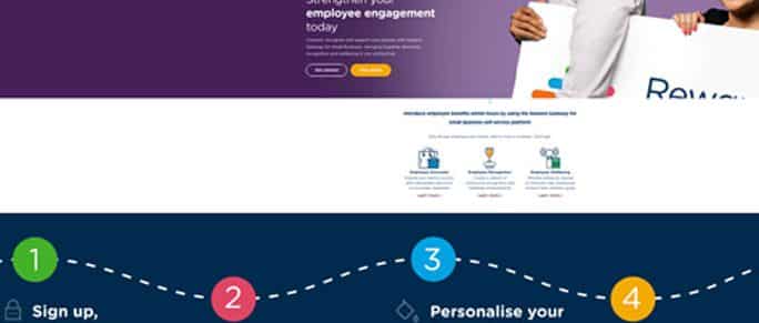 Cadava: work history, project, image, rewardgateway, rewardgateway for small business