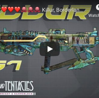 ColinHumphrey: www.colinhumphrey.co.uk, borderlands3, guns love and tentacles, assault rifle, killur