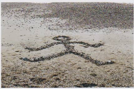 Author: Colin Humphrey, www.colinhumphrey.co.uk, photos, Stone Art, Brighton, Earth, Art, Experiments, Study 2