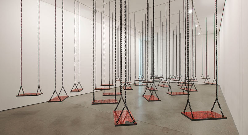 ColinHumphrey: www.colinhumphrey.co.uk, culture, exhibition, london, whitecube, Mason's Yard, installation, mona hatoum, suspended and bunker, 2011