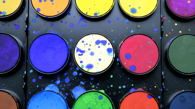 Canva - Used Watercolor Palette